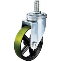 ハンマーキャスター ハンマー ねじ込み旋回式イモノ車輪 150mm 420SA-C150 1個 814-2740（直送品）