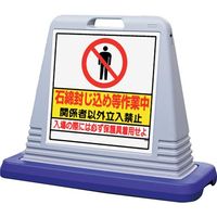 ユニット #サインキューブグレー石綿封じ 片面W付 874-171AGY 1台 107-8638（直送品）