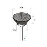 ナカニシ 静電防止ナイロンブラシ 5本入 50749 1パック(5本) 407-4445（直送品）