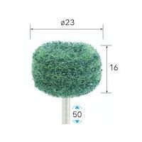 ナカニシ ファイバーサンダー 5本入 φ23×16×軸φ3 #240 48627 1パック(5本) 407-2516（直送品）