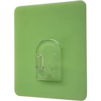 ダイドーハント DAIDОHANT 粘着フック 白緑50×60MM 2個入 耐荷重約1kg 10177821 1パック(2個)（直送品）