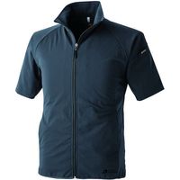 CUC CHUSAN 電熱インナー半袖ジャケット チャコールグレー M 884017-34-M 1着 452-7205（直送品）