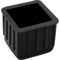 和気産業 WAKI イスキャップB黒角 BCー191 21MM 1個 333-1818（直送品）