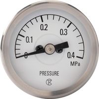 高島計器 高島 小型圧力計(A枠立型・φ30)圧力レンジ0.0~1.6MPa R1/8 1728116 1個 507-7797（直送品）