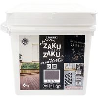 ニッペホームプロダクツ ニッぺ STYLE ZAKUZAKU 6kg モルタルグレー HUP203 4976124882654 1缶 536-7500（直送品）