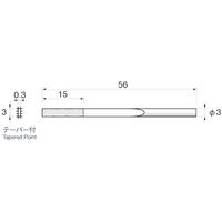 アルゴファイルジャパン アルゴファイル アルティマDTファイル #600 ADT3060 1本 563-7607（直送品）