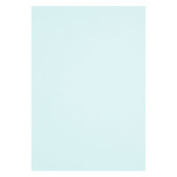 アスクル 色画用紙 うすみずいろ 四つ切り 1袋(100枚入) オリジナル