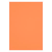 アスクル 色画用紙 だいだい 四つ切り 1袋(100枚入) オリジナル