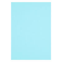 アスクル 色画用紙 みずいろ 四つ切り 1袋(100枚入) オリジナル