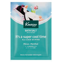 【数量限定】 入浴剤 クナイプ バスソルト クールタイプ スーパーミントの香り 分包 50g 1包 クナイプジャパン