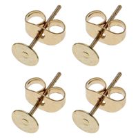 清原 ピアス台 4個(2ペア)入 ABP-31_G 1セット(15袋)（直送品）