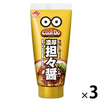 Cook Do 担々醤 65gチューブ 3本 味の素 〈最後まで使いやすい薄型チューブ〉 クックドゥ 麺 鍋 副菜