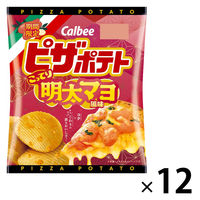 ピザポテト 明太マヨ風味 12袋 カルビー ポテトチップス スナック菓子 おつまみ