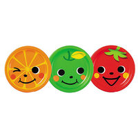 日本デキシー 大好きスーパープレート(3柄アソート)17cm 8枚 KPH087DP 1セット(10個セット)（直送品）