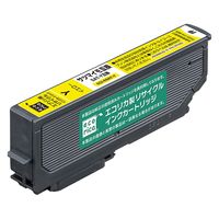 エコリカ エプソン（EPSON）用 リサイクルインク ECI-ESAT-Y イエロー サツマイモ SAT-Y対応 1個