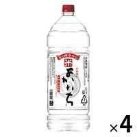 よかいち 米焼酎 25度 4L ペット 1箱（4本入） 宝酒造 - アスクル