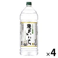 宝酒造 よかいち 麦焼酎 25度 4L ペット 1箱（4本入）