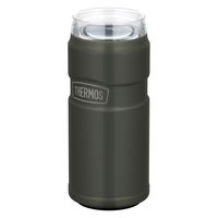 サーモス 保冷缶ホルダー カーキ ROD-0051 KKI 1個