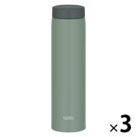 サーモス 真空断熱ケータイマグ 600ml リーフグリーン JON-601 LFG1セット（3個）