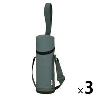 サーモス マイボトルポーチ ブラック APG-502 BK1セット（3個）