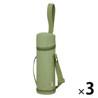 サーモス マイボトルポーチ カーキ APG-752 KK1セット（3個）