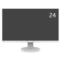 NEC 24型3辺狭額縁IPSワイド液晶ディスプレイ(白色)/1920×1080/ミニDーSub15ピン、HDMI LCD-L242F 1台（直送品）