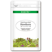 ECLECTIC（エクレクティック） オーガニックハーブサプリメント ホーソンベリー Ecoパック EC381 1セット(45カプセル入)（直送品）