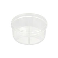 酒井容器 透明カップ セーフティ付 PK-100 本体 00376952 1ケース(300個(1個×300))（直送品）