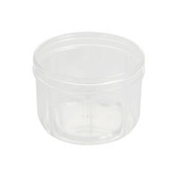 酒井容器 透明カップ セーフティ付 PV-500 本体 00377196 1ケース(120個(1個×120))（直送品）