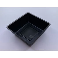 アクタ 中仕切カップ 60-1A 黒 00491470 1ケース(1000個(100個×10))（直送品）