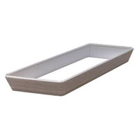 アクタ ワン折 70×37 白杉 縁 00523049 1ケース(400個(50個×8))（直送品）