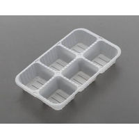 廣川 透明トレー D-174(PMK-7) 00654650 1ケース(2000個(100個×20))（直送品）