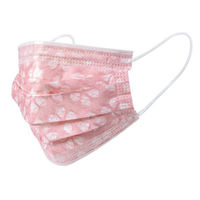 つばさ サージカルマスク 晴小町 和紙サージカルマスク ひな桜 1000-0009-00 1ケース(2000個(10個×200))（直送品）