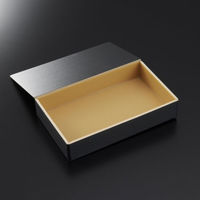 中央化学 折箱 WD-1.5 黒/茶F (共) 165589 1ケース(240個(20個×（直送品）