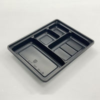 アクタ 折箱 ワン折73×55B 黒底 2000019176 1ケース(400個(50個×8))（直送品）