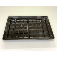 アクタ 折箱 ワン折90×62D ブラック 底 400入(1P25) 2000021559 1ケース(400個(25個×16))（直送品）