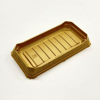 アクタ ワン折重 73×38 専用中皿 金底 2000022300 1ケース(400個(25個×16))（直送品）