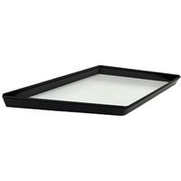 アクタ ワン折90×90(30)黒エンボス縁200入(1P25) 2000022387 1ケース(200個(25個×8))（直送品）