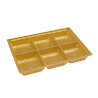 アクタ 折箱 新ワン折重 90×60 J-6 金底 2000022427 1ケース(200個(25個×8))（直送品）