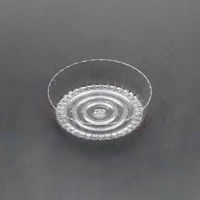 廣川 透明トレー バーム丸型 No.1 30166100 1ケース(14000個(500個×28))（直送品）