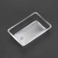 廣川 透明トレー 角トレー 55 大袋入り 30184001 1ケース(6000個(1個×6000))（直送品）