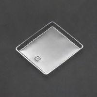 廣川 透明トレー 角トレー 63 30280400 1ケース(10000個(400個×25))（直送品）