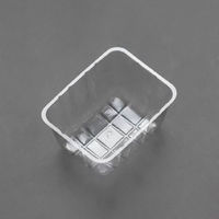 廣川 透明トレー 角トレー 64 30284401 1ケース(12000個(200個×60))（直送品）