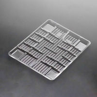 廣川 透明トレー KT-37 30306700 1ケース(3000個(250個×12))（直送品）