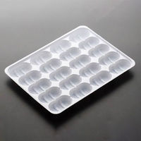 廣川 透明トレー カキフライ20ケ No.4(俵) 30388101 1ケース(1600個(200個×8))（直送品）