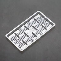 廣川 透明トレー 珍味 S-34 30397902 1ケース(8000個(100個×80))（直送品）