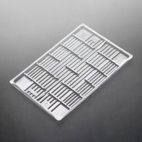 廣川 透明トレー KT-51 30436400 1ケース(2400個(300個×8))（直送品）