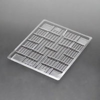 廣川 透明トレー KT-50 30435001 1ケース(2400個(300個×8))（直送品）