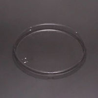 廣川 透明トレー バーム丸型 No.32 30456600 1ケース(4500個(150個×30))（直送品）