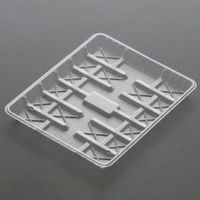 廣川 透明トレー KT-115 30467300 1ケース(4000個(200個×20))（直送品）